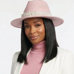 Women's Vintage  Fedora Hat